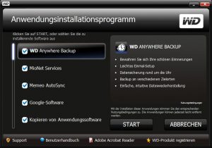 WD My Book Software Setup
