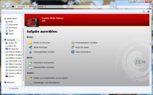 Zen Media Explorer