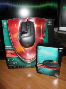 Logitech G9x mit Extra Dragon Age Griffschale