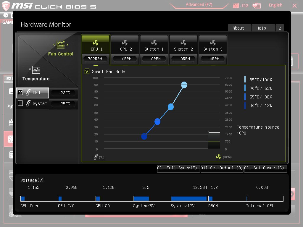 MSI Z170A Gaming Pro Carbon UEFI