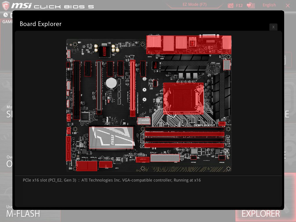 MSI Z170A Gaming Pro Carbon UEFI