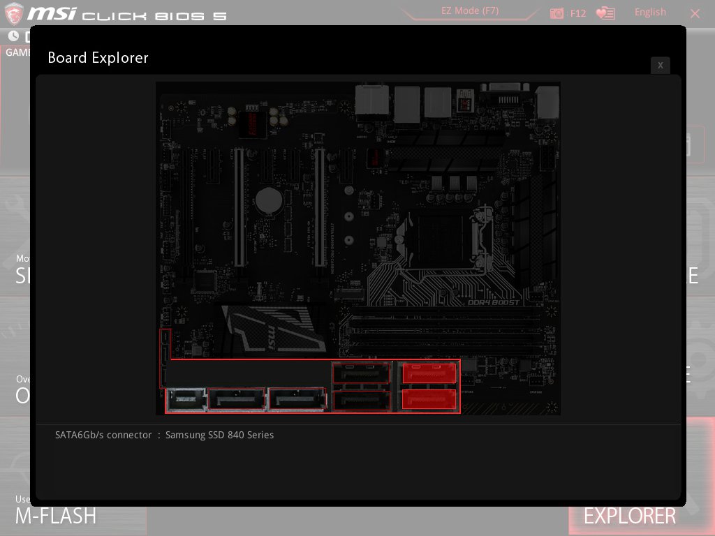 MSI Z170A Gaming Pro Carbon UEFI
