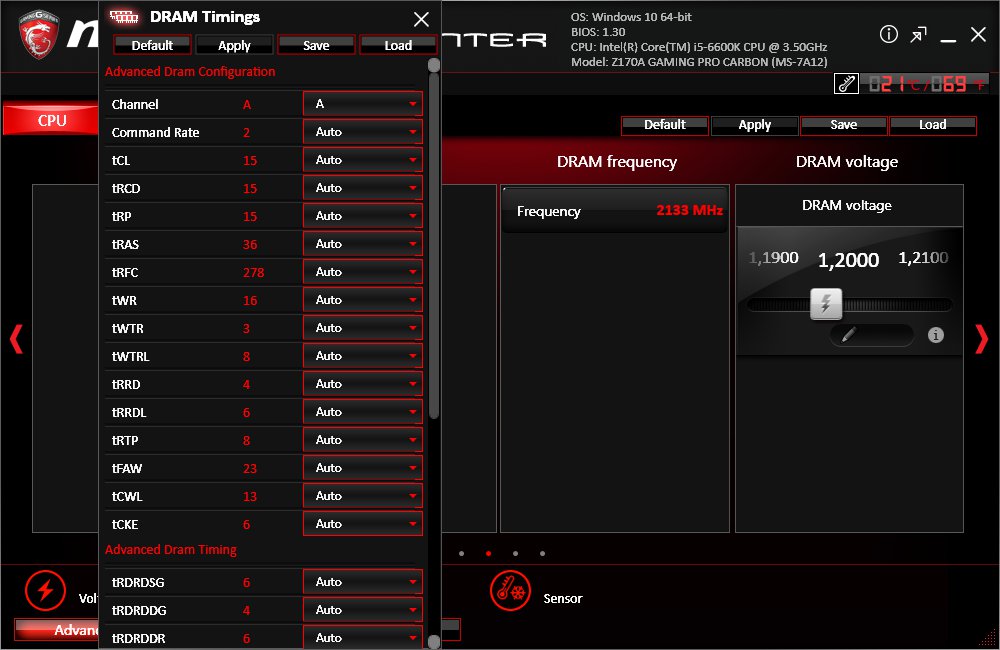 MSI Command Center