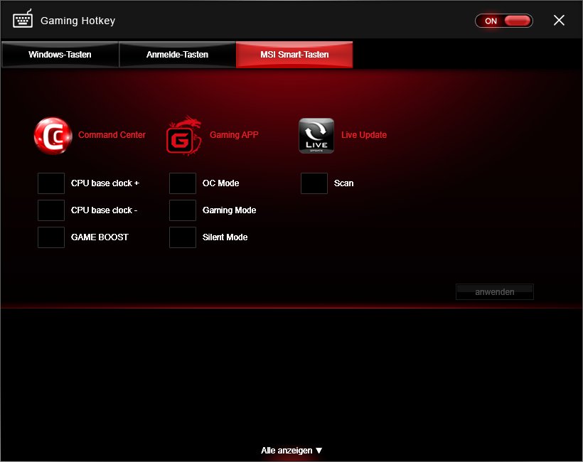 MSI Gaming App
