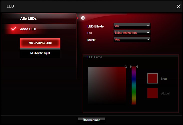 MSI Gaming App