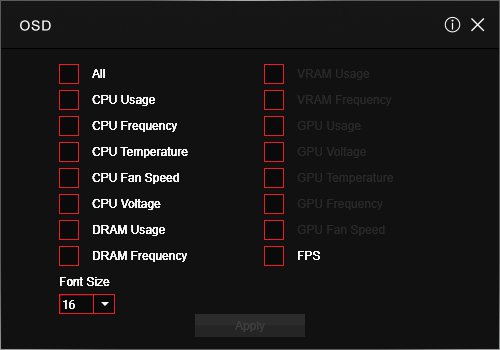 MSI Gaming App