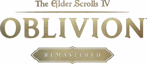 Elder scrolls oblivion remastered logo