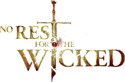 No rest for the wicked logo